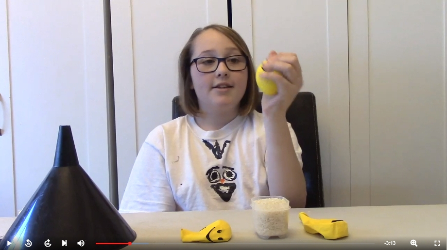 Making your own stress ball