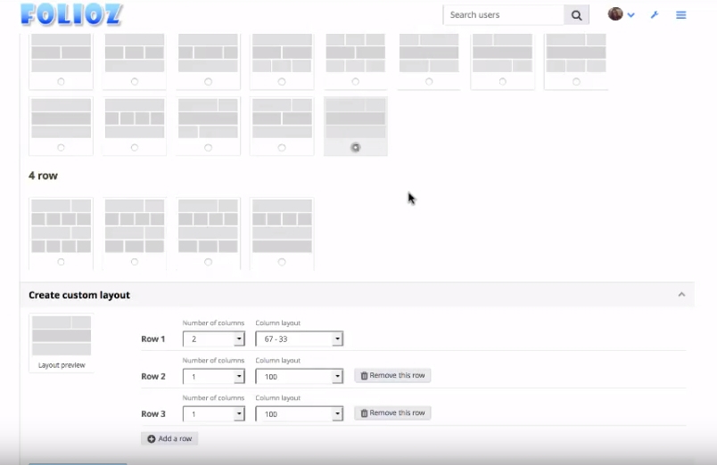 Customizing Your Layout and Design Overview in Folioz